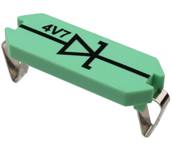 Picture of Zener diode, 4.7V