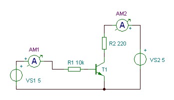 Matrix Electronic Circuits And Components Transistors Worksheet Transistor As A Current Amplifier