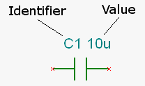 Picture of capacitor symbol