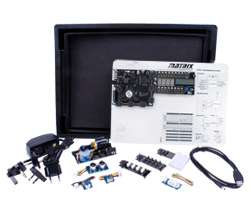 Picture of dsPIC microcontroller system development kit 