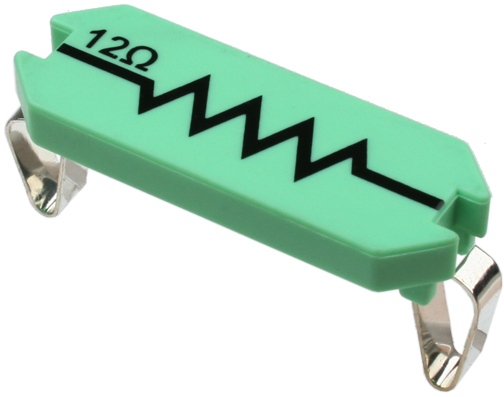 Picture of Resistor, 12 ohm, 3W, 5% (ANSI)
