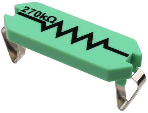 Picture of Resistor, 270k, 1/4W, 5% (ANSI)