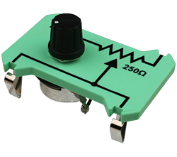 Picture of Potentiometer, 250 ohm (ANSI)