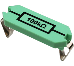 Picture of Resistor, 100k, 1/4W, 5% (DIN)