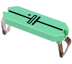 Picture of Blank electrolytic capacitor carrier